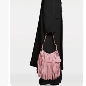 Nwt Balenciaga Le Cagole XS Shoulder Bag with Fringes